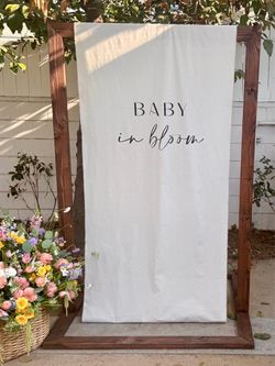 Baby Shower Backdrop
