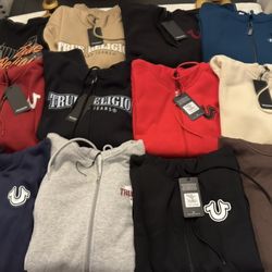 Mens Xl True Religion Hoodies
