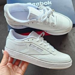 Reebok club c 85 Women Leather  sneakers US 6.5, 7.5, 11