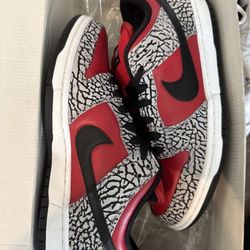 Supreme Red Cement Sz 9 