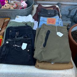Various Jeans / Pants Levi's , Express, H&M