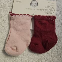 Newborn 2 pack socks