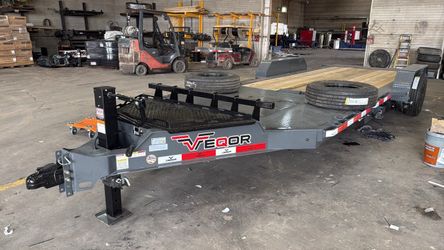 2026 Veqor VET Gravity Tilt 22’ 18+4’ Equipment Trailer