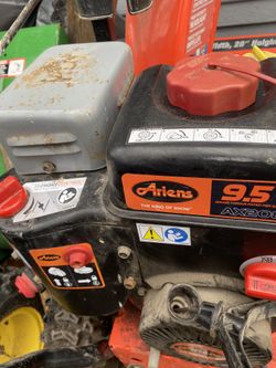 Aries Snow Blower 24 Inches Wide 20 Inches Tall 9-5 Torque