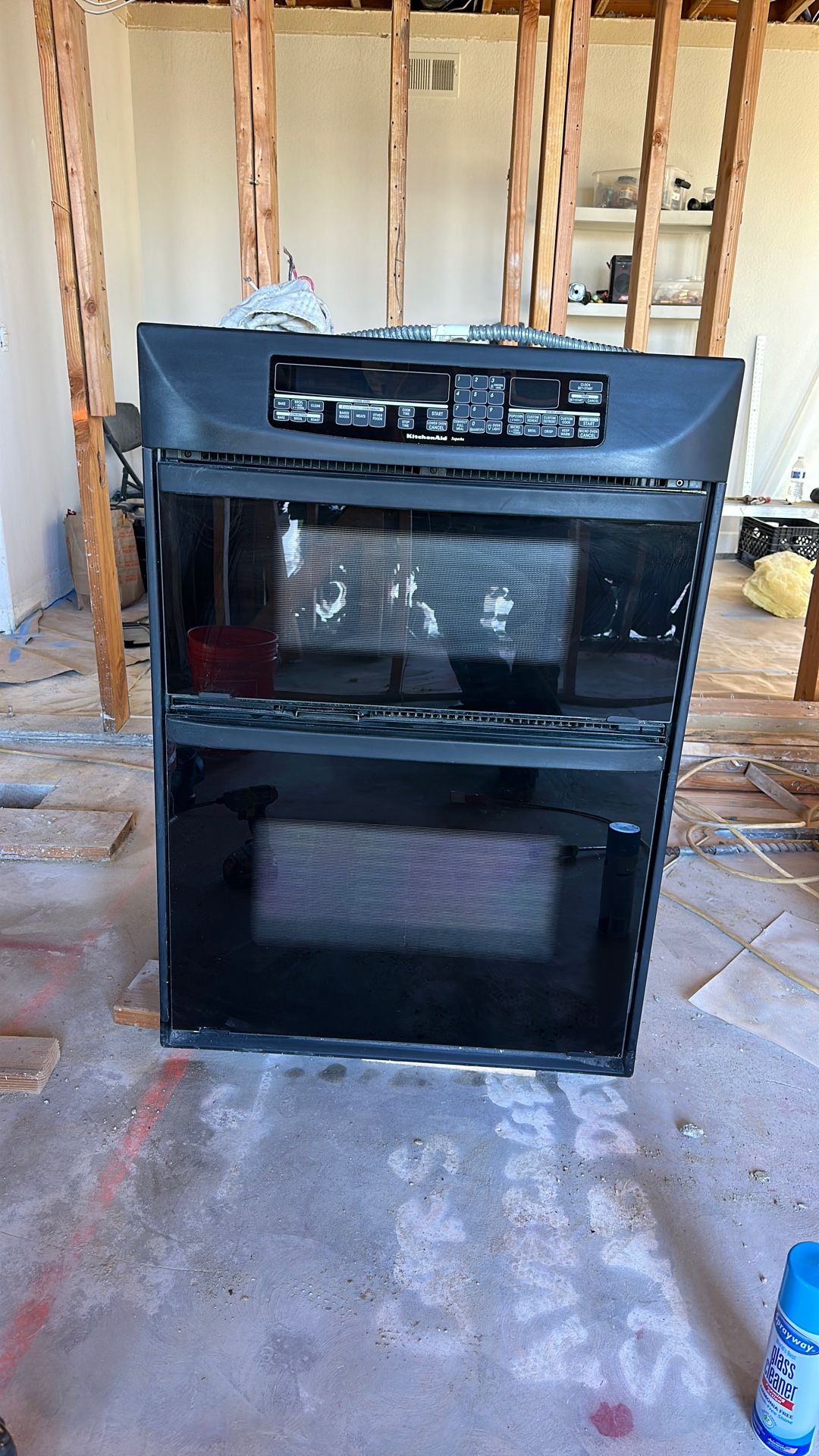 Microwave, oven combo