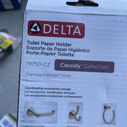 Delta Cassidy Collection Toilet Paper Holder (79750-CZ)