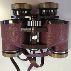 Optex Special Wide Angle Binoculars 7x35, Burgundy 