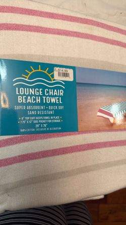 Lounge Chair Beach Towel