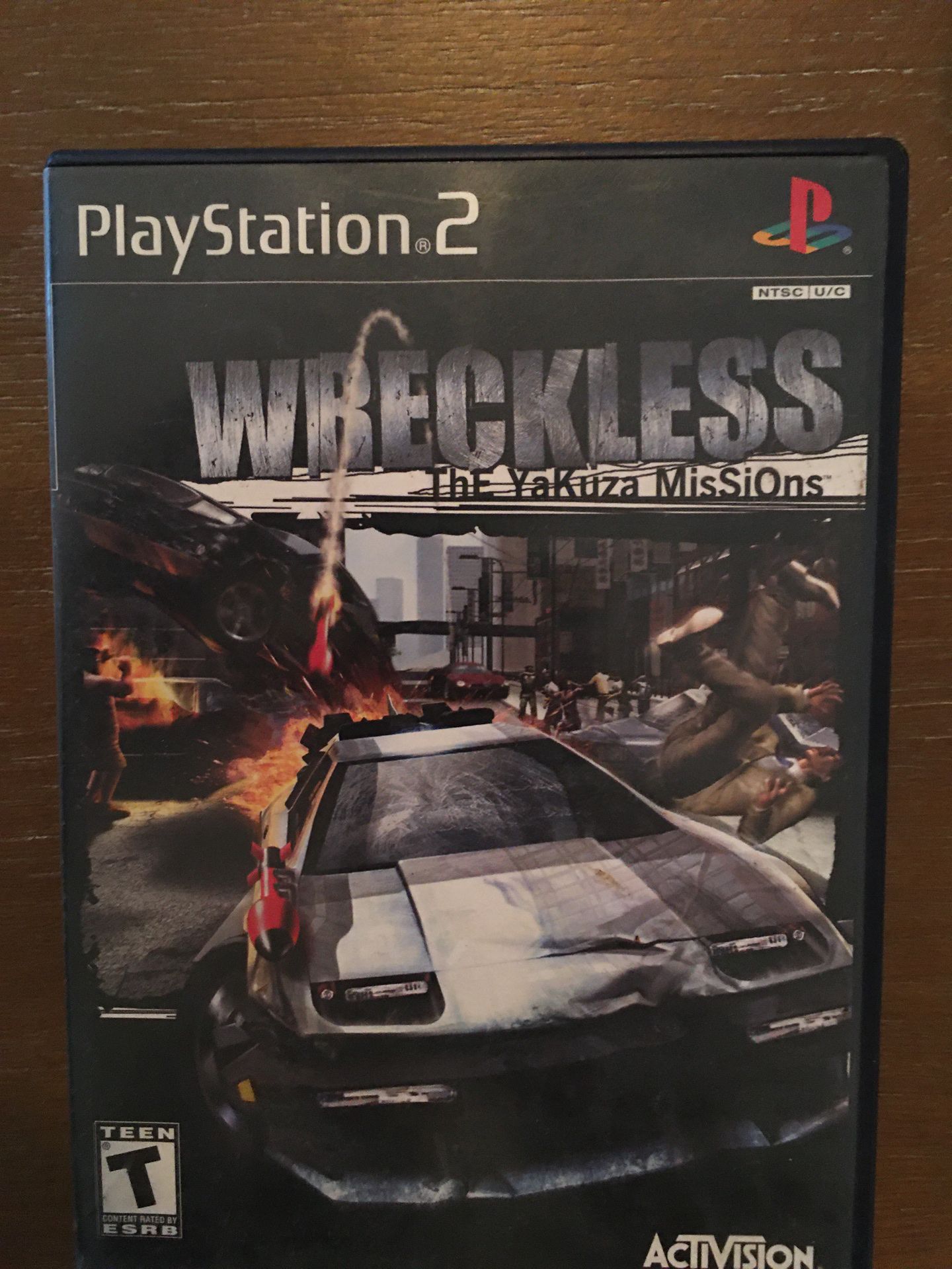 Sony PlayStation ps2 wreckless the Yakuza mission’s