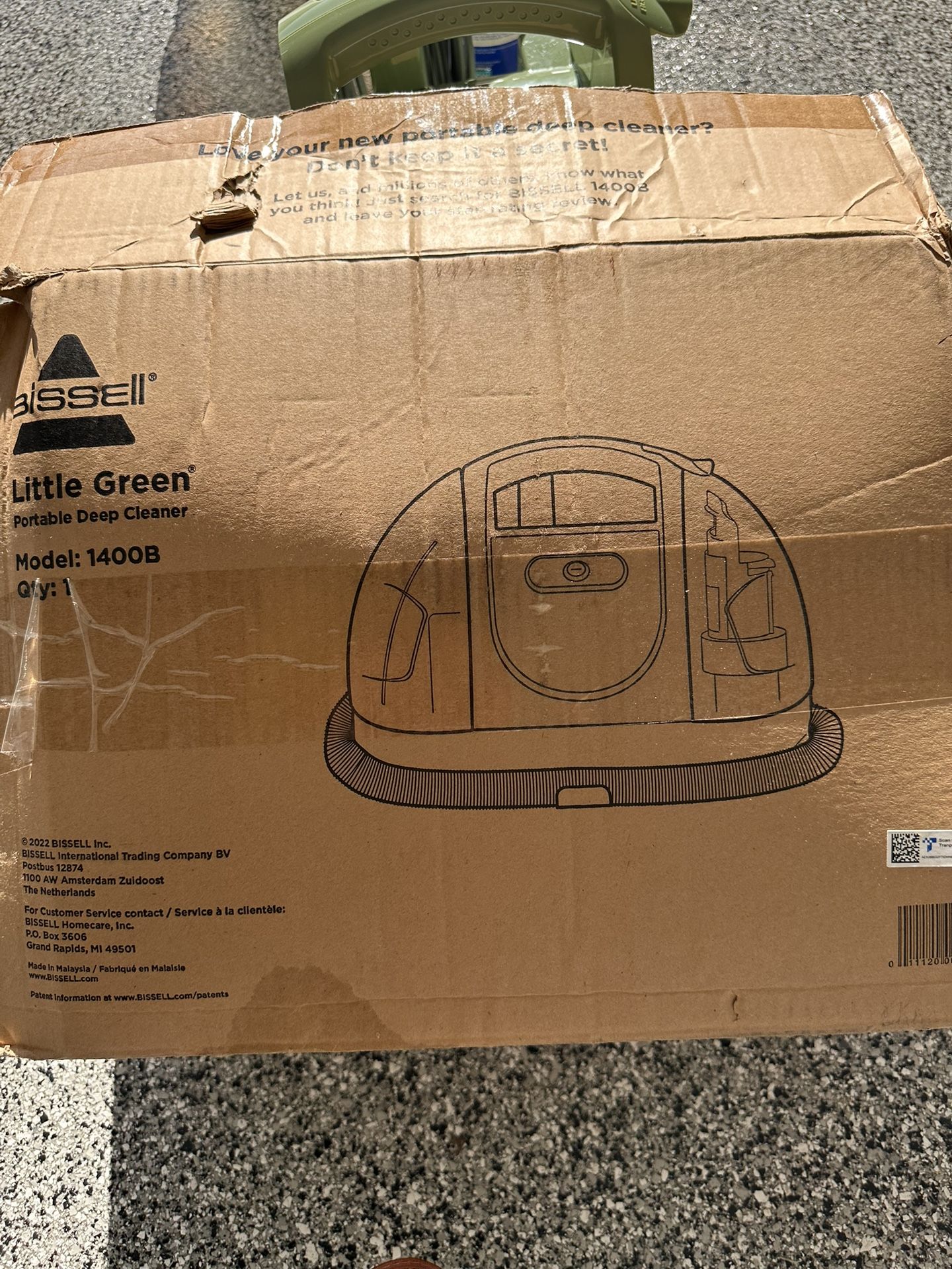 Bissell Green Carpet Clean Machine