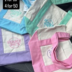 Trader Joes Limited Editon Easter Tote Bag