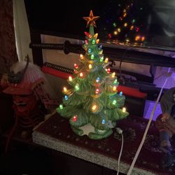 Vintage Ceramic Christmas Tree