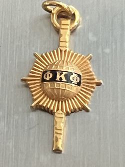 1970 Phi Kappa Phi ΦKΦ Honor Society Fraternity Key Oklahoma State University
