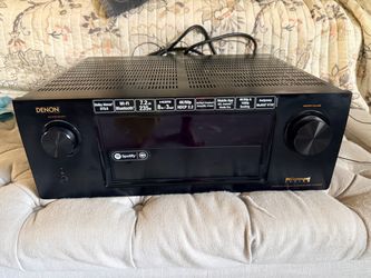 Denon AVR-X4200W 7.2 Channel Full 4K Ultra HD A/V Receiver Bluetooth Wi-Fi