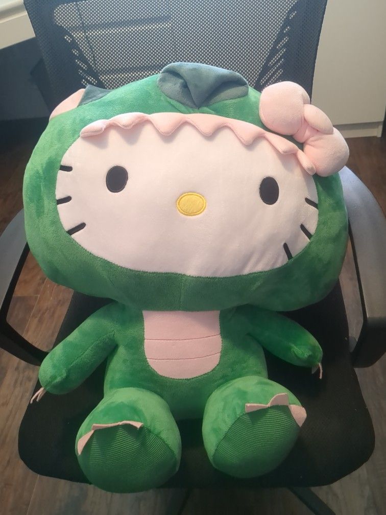 Hello Kitty Dinosaur Plush 20 Inch