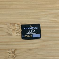 Olympus xd picture card M 256MB memory card for digital cameras