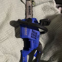Kobalt 24V  16" Chainsaw. New ! Tool Only !