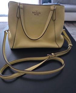Kate spade purse yellow