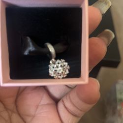 Double Snowflake Pandora Charm