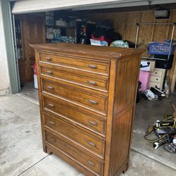 Solid Wood Dresser 