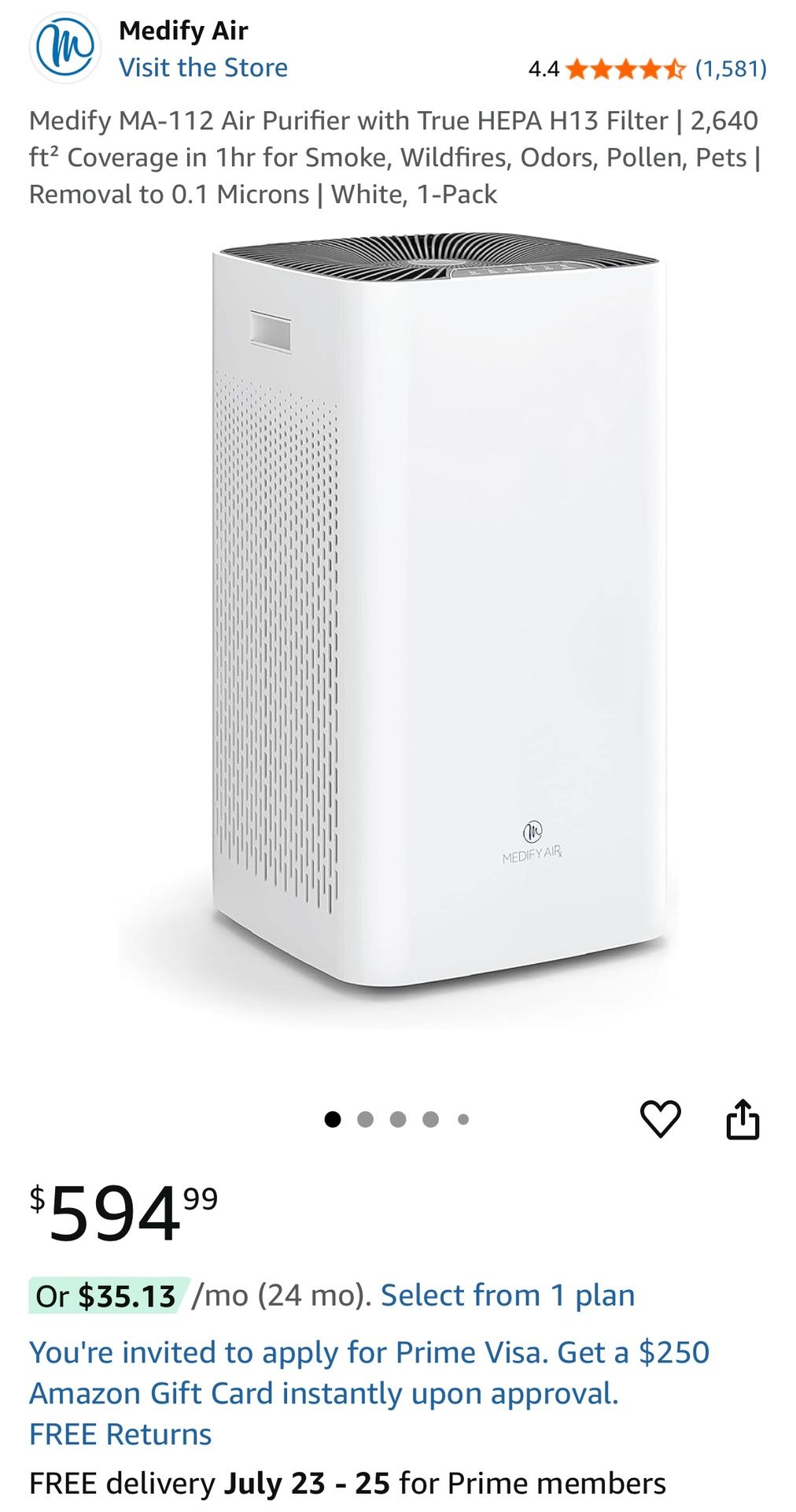 Medify Air Purifier