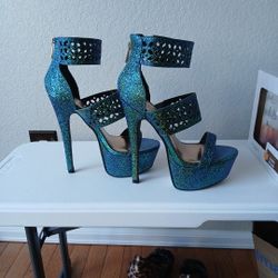 Stiletto high heels