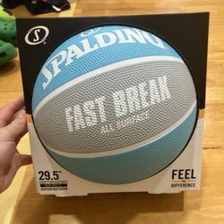 Brand New Basketball, Blue Grey, Outdoor and Indoor