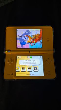 Nintendo DSi XL Handheld Gaming Console Yellow