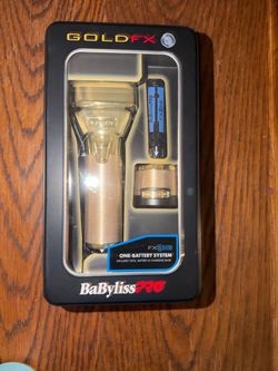 Babyliss Brand new gold foil shaver fx one