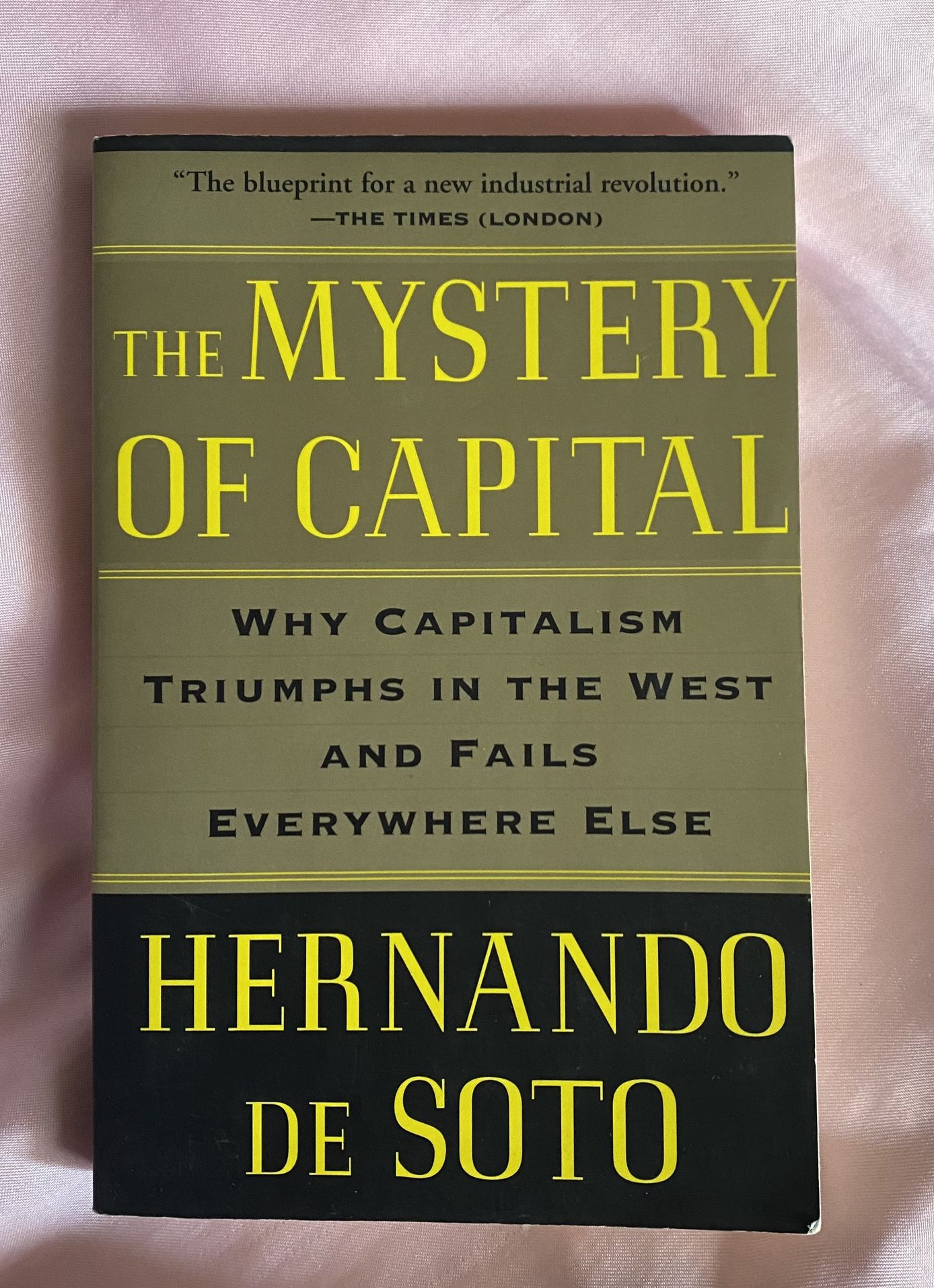 The Mystery Of Capital By Hernando De Soto