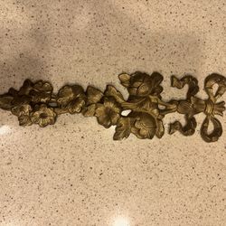 cast brass decorative wall ornament