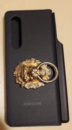 Samsung Galaxy fold 3 case W Spen Holder And Ring Holder