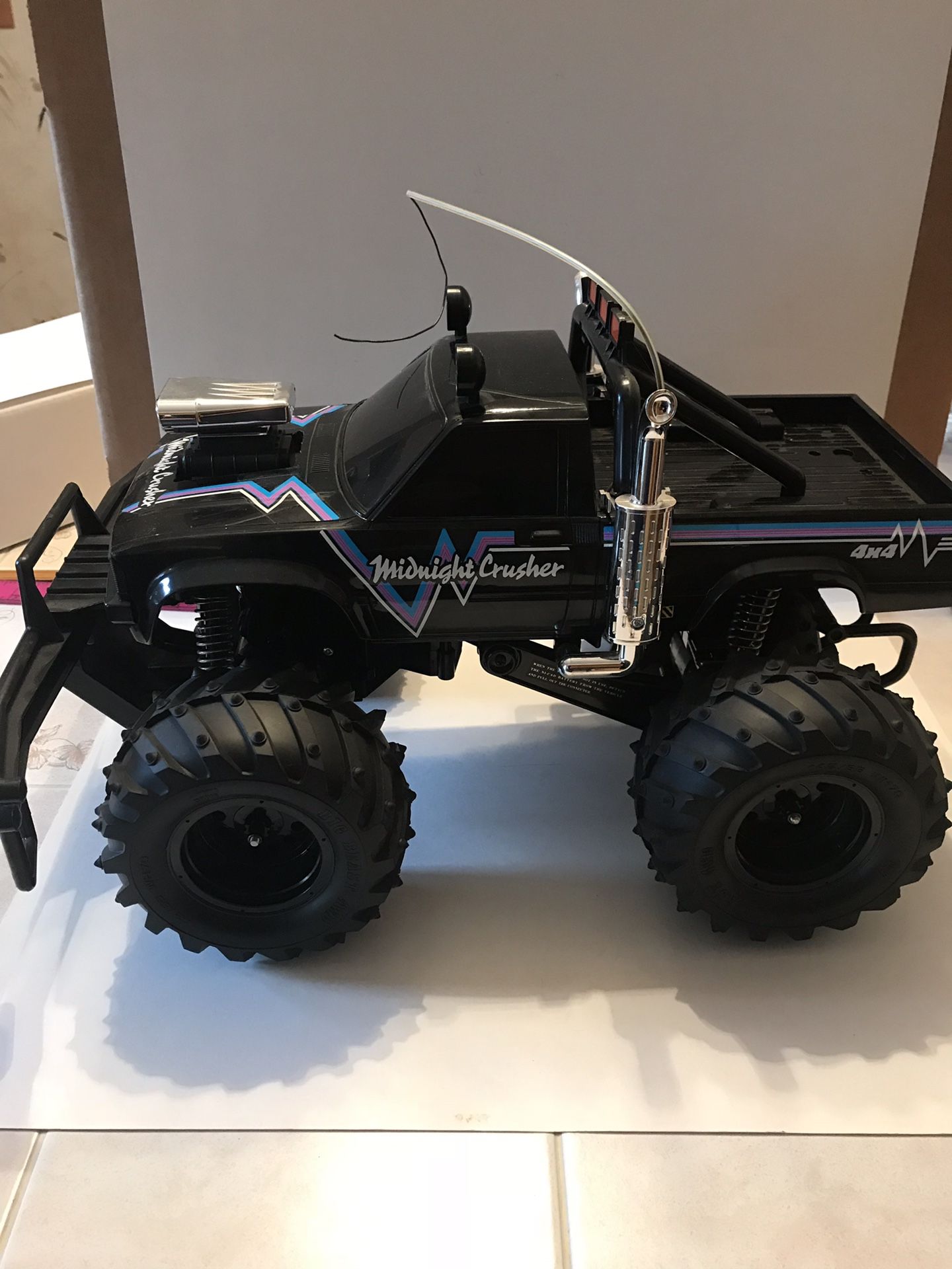 Nikko Midnight Crusher R/C pickup truck.