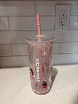 Starbucks Glass Strawberry Cup