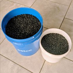 80lbs Black Aquarium Gravel