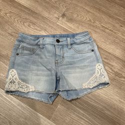 Girls Jean Shorts Size 7/8 