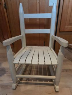 Vintage child's rocking chair