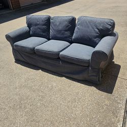 Grey IKEA Slipcover Couch