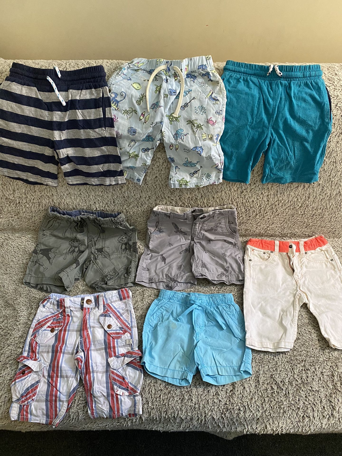 Boys Summer Short Pants size 2-T, 3-T, 4-T For All $19 or Each $3.