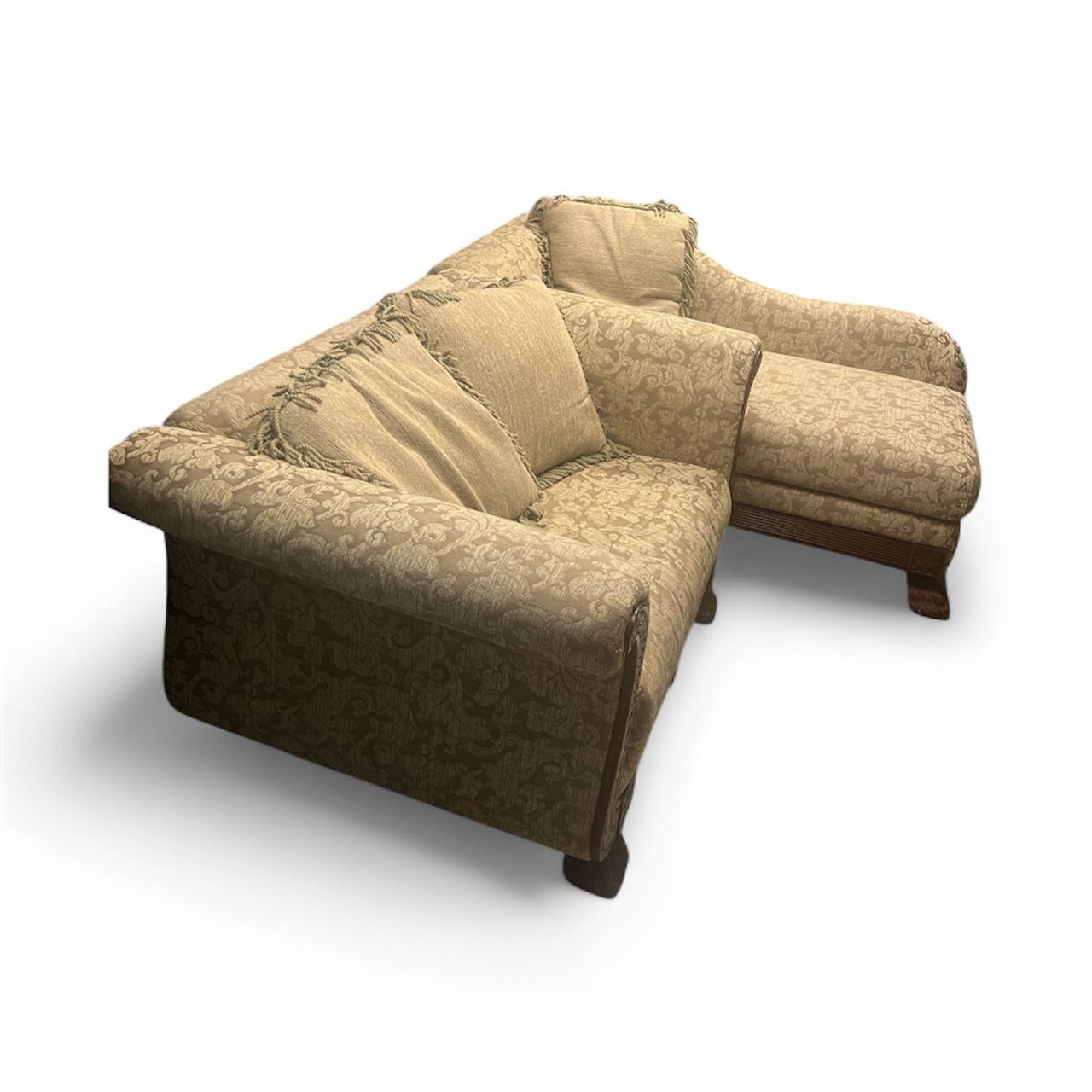 Loveseat  With Matching Chaise Lounge 