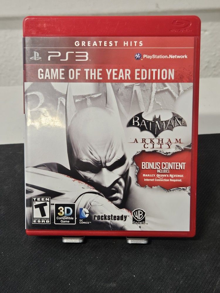 Batman: Arkham City Game of the Year Edition Playstation 3 PS3 Video Game