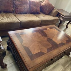 Sofas Y Mesas Del Pado Y Centro 