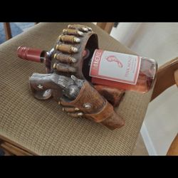 Vintage Western Bottle Holder 