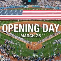 Dodgers Opening Day March 26