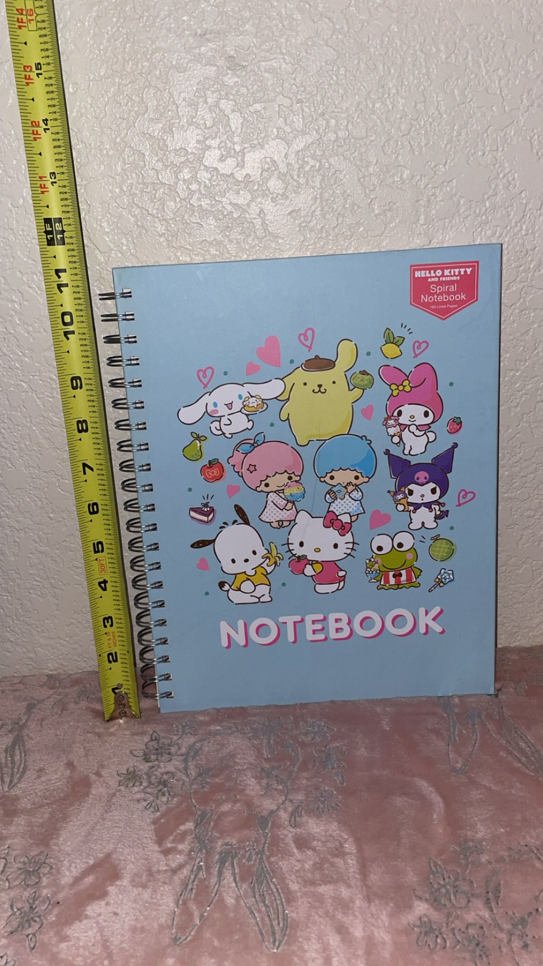 Hello Kitty and friends large notebook New 