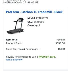 Proform Treadmill 
