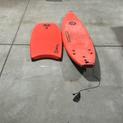 Surfboard And Bodyboard 