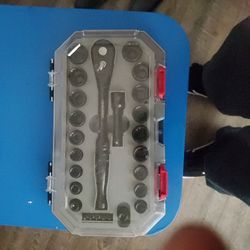 Husky 100 Position 1/4 in. Drive Universal Socket Wrench Set (26-Piece)