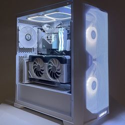 White i7-13700k/ RTX 4070 Super Gaming/Workstation Pc