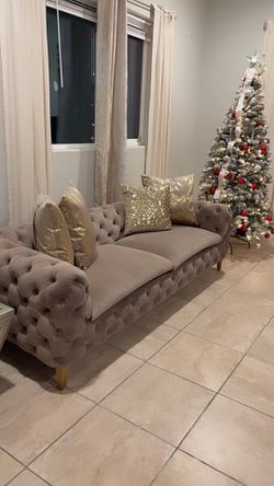 Velvet Sofa ZGallerie 